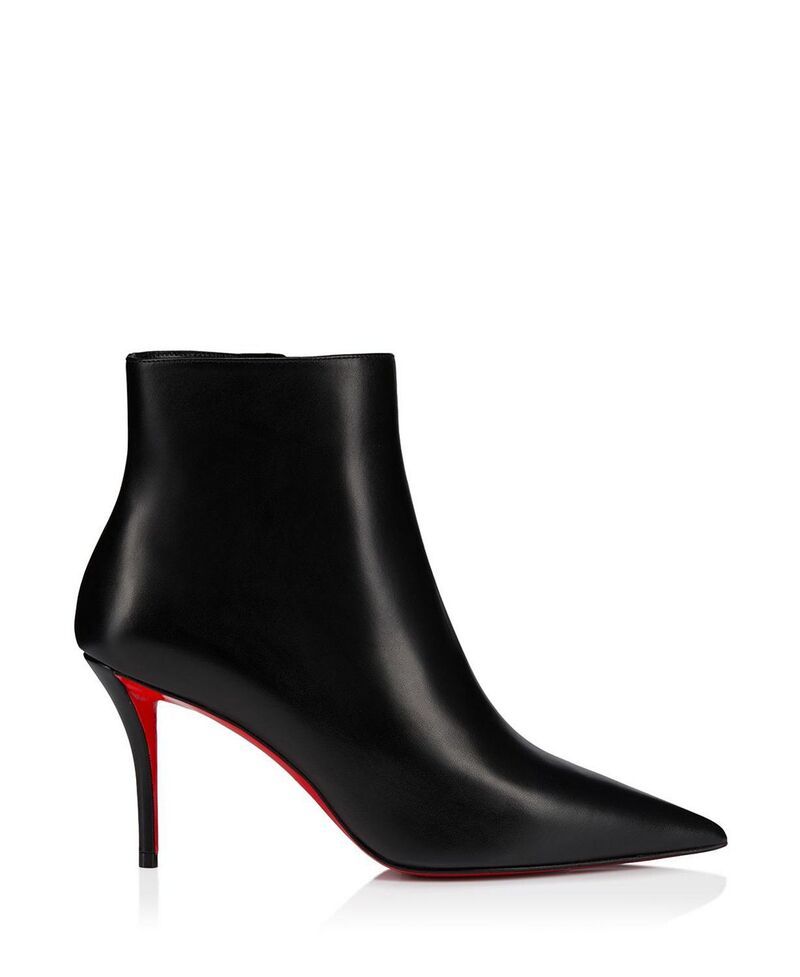 クリスチャン・ルブタン レディース シューズ ブーツ・レインブーツ Christian Louboutin Womens Miss Z Booty 80mm Zipped Booties Black 242,400円