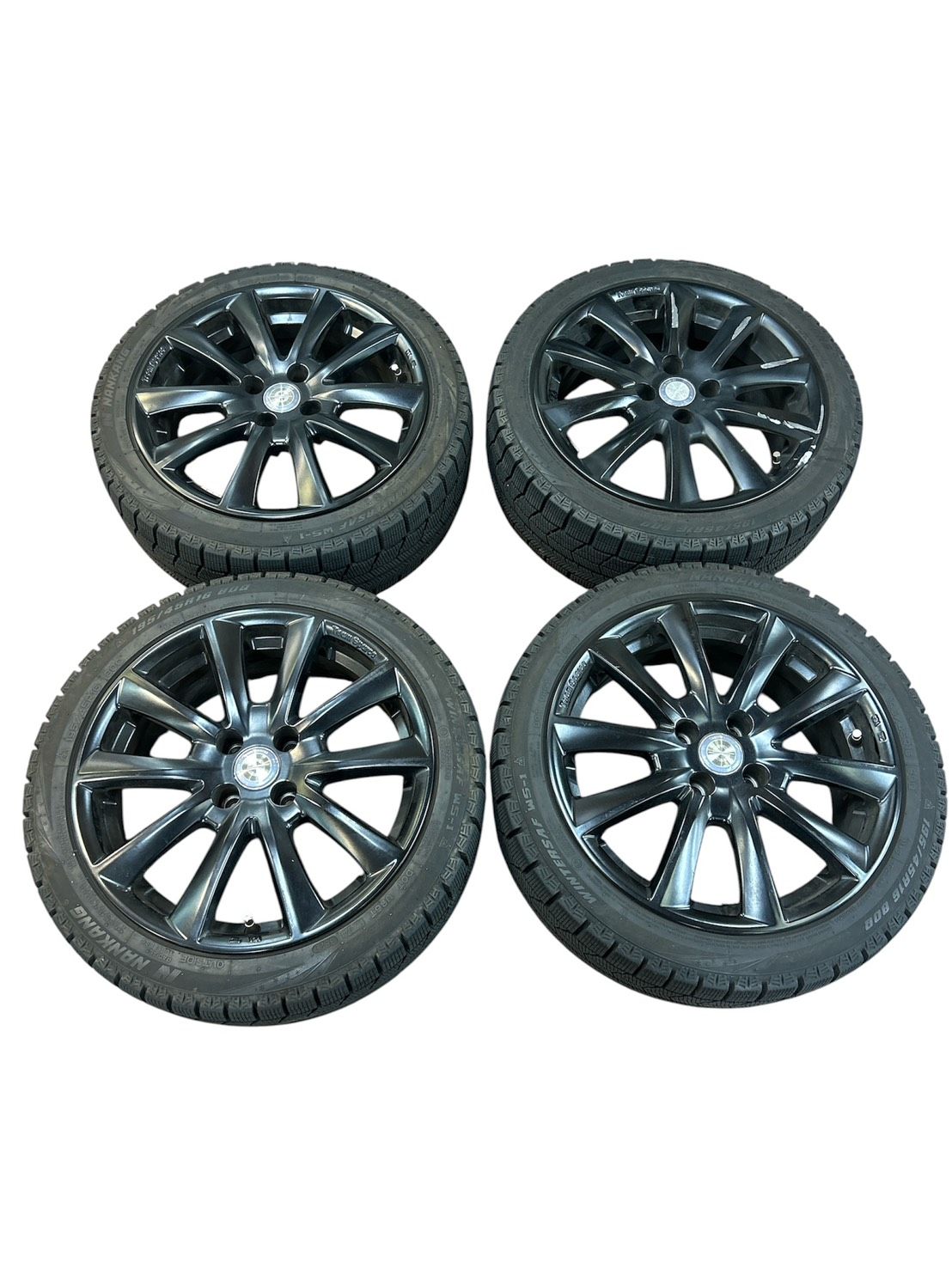 h15353 チームスパルコ ホイール 16×6.5J ヴァローザ スタッドレス WINTERSAF WS-1 195/45R16 21年　PCD108