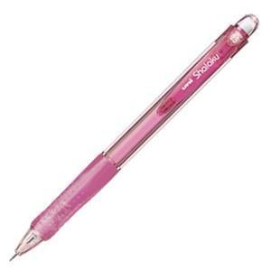 ds-(まとめ) 三菱鉛筆 シャープ SHARPペンシル VERYシャ楽 0.5mm (軸色 透明ピンク) M5100T.13 1本 〔×60セット〕