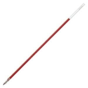 ds-（まとめ） ぺんてる 油性ボールペン替芯 0.7mm 細字 赤 BKL7-B 1セット（10本） 〔×10セット〕