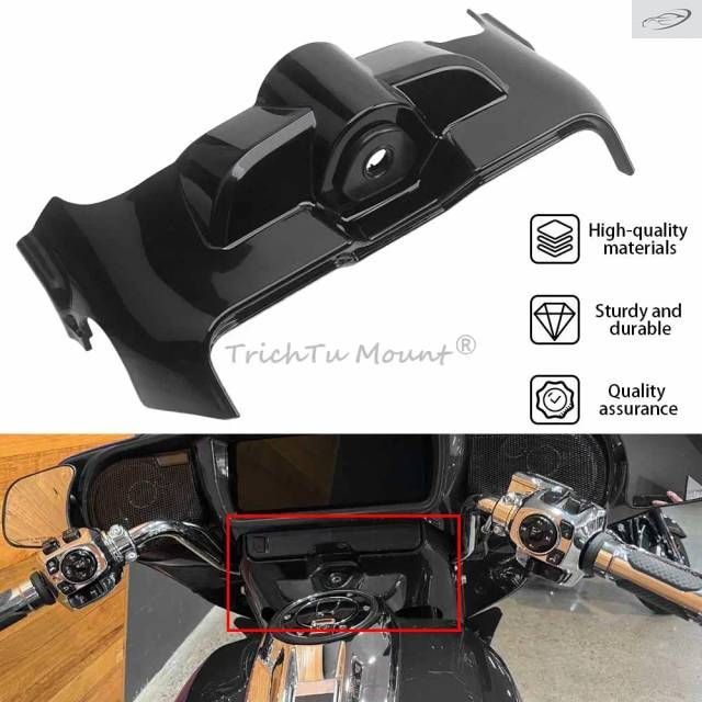 Harley Touring Street Glide Ultra CVO FLHXSE FLHX FLHXU 2023-later Dash Panel Trim Inner Fairing Cover Switch Console Cap