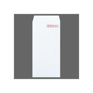 ds-（まとめ） ピース R40再生ケント封筒 長3 80g／m2 〒枠あり ホワイト 872 1パック（100枚） 〔×10セット〕