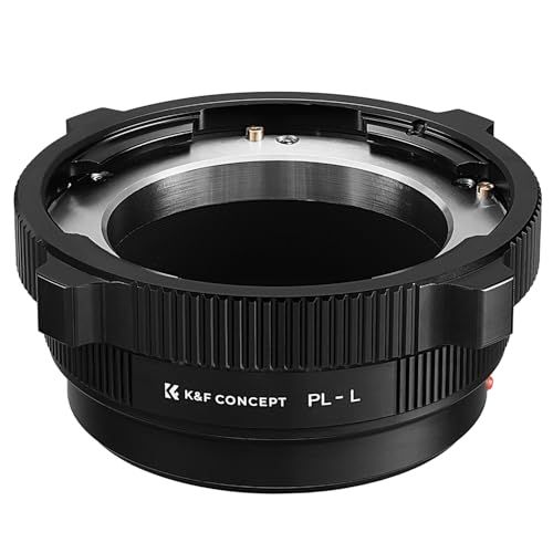 K&F CONCEPT PL-L マウントアダプター PLマウントレンズ ライカ対応Lマウントカメラ 変換アダプター レンズ変換アダプター 無限遠実現 フレア防止送料無料 5b64fb7b
