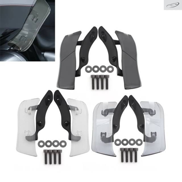 1 Pair Upper Batwing Fairing Air Wind Deflector Harley Road Glide Special CVO Ultra FLTRU FLTRXS 15-20 Motorcycle Accessory