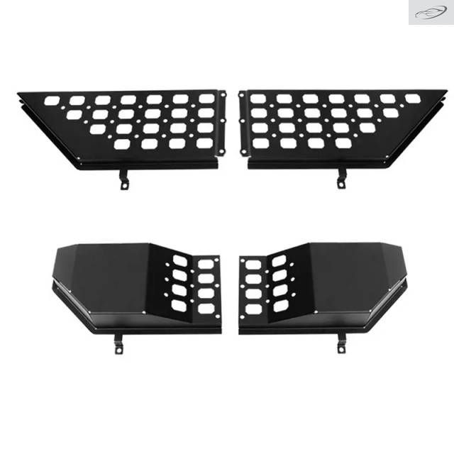 4Pcs Front Door Pocket Storage Box Door Storage Organizer Jeep Wrangler JL JLU 4XE 18-23 Gladiator JT 20-24
