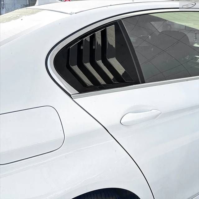 Car Rear Window Shutter Cover Trim Window Louver Side Vent Trim BMW 5 Series F10 2011-2017