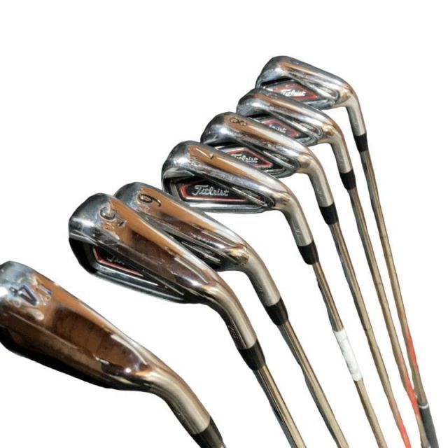 【中古】 タイトリスト Titleist AP1 716 7S アイアンセット IR 純正特注シャフト (フレックスX) メンズ 男性用 右利き 右用 Cランク ゴルフクラブ