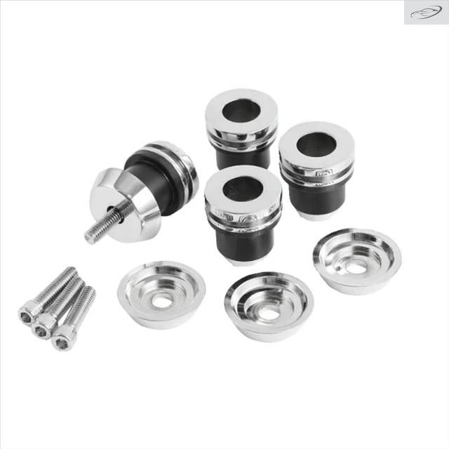 Motorcycle Quick Release Screw Sissy Bar Saddlebag Mounting Spools Kit Indian Scout Sixty/ 2015-2023