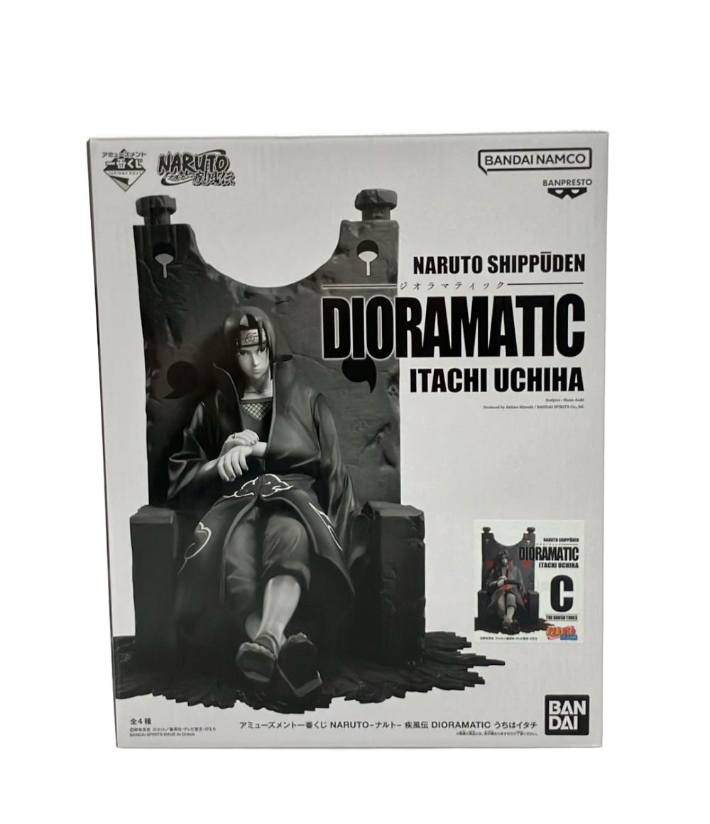美品 バンダイ NARUTO-ナルト-疾風伝 アミューズメント一番くじ DIORAMATIC うちはイタチ フィギュア 16,715円