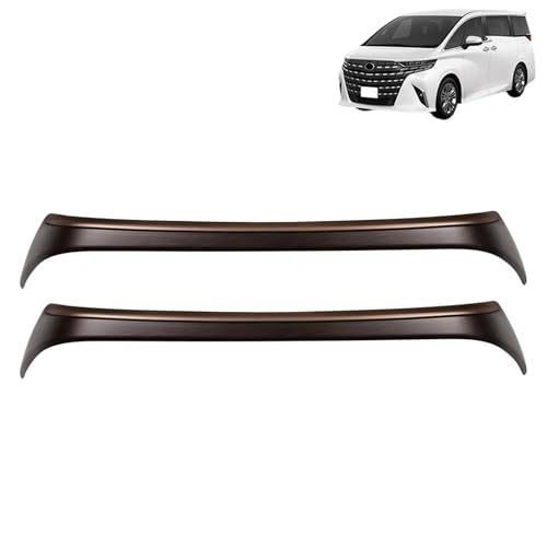 適用 新型 アルファード40系 ヴェルファイア 40系 カスタム アクセサリー パーツ 専用車種 室内装 用品 グッズ インテリア バックシートハンドルトリム ガーニッシュ パネル カバー ローズゴールド+艶消木目調ブラウン ツートンas dca17768 7,508円