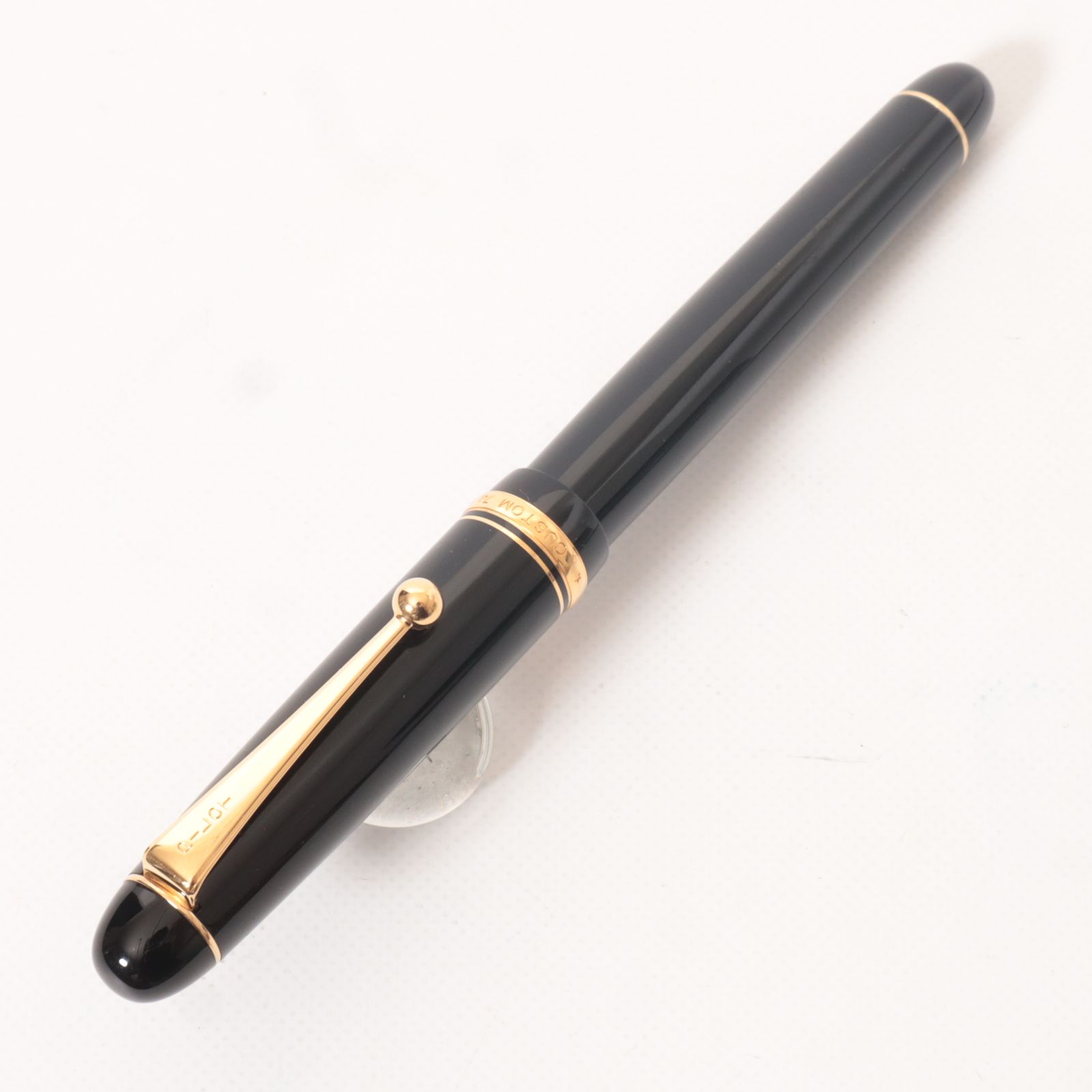 PILOT 万年筆 CUSTOM74 14Kゴールド Ｂ PILOT パイロット カスタム74 万年筆 14金 太字 B ブラック ゴールド