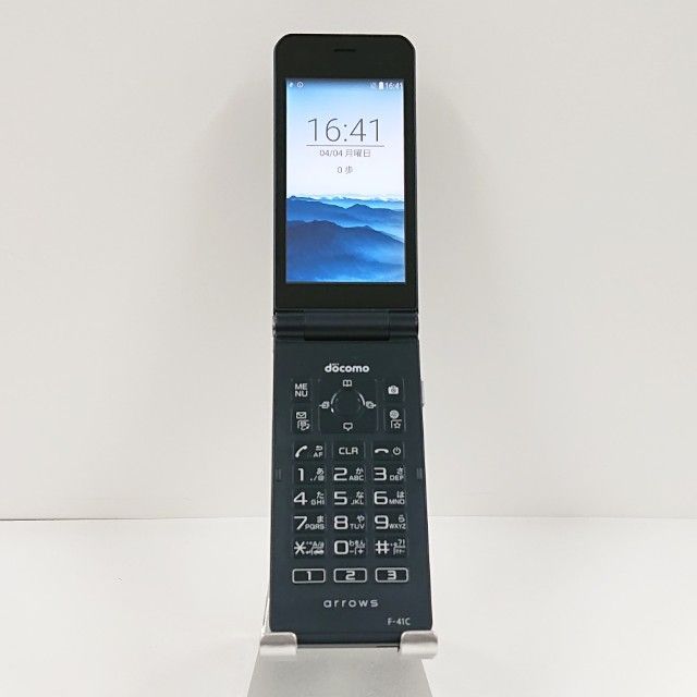arrows ケータイ ベーシック F-41C ドコモ ネイビー 送料無料 本体 c21907 7,821円