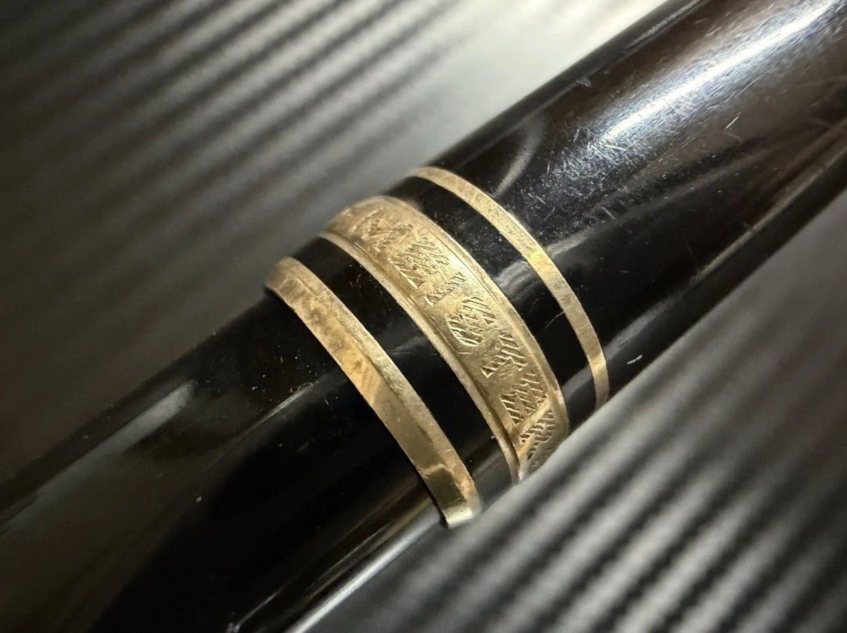 美品 モンブラン montblanc マイスターシュテュック 144 M 中字 万年筆
