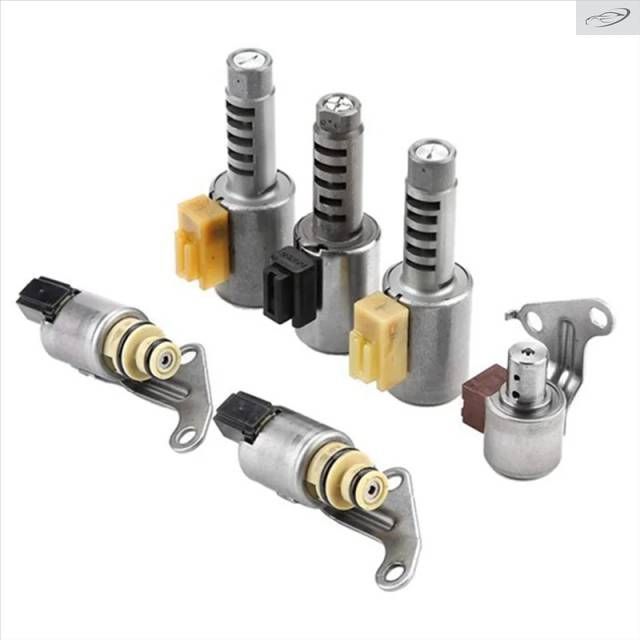 6Pcs/Set U540E Shift Solenoid Valve Gear Box Solenoid Valve Toyota Vios A4LB1 Spare Parts