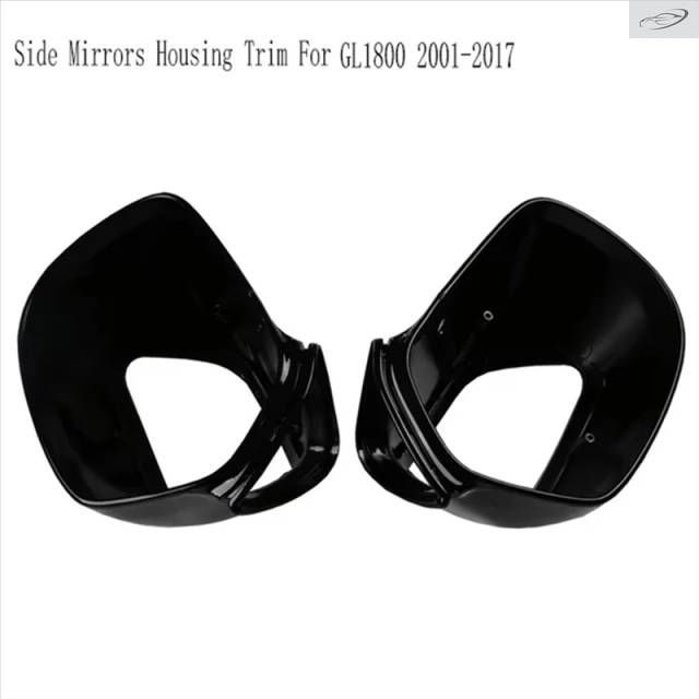Rear View Mirrors Frame Side Mirrors Housing Trim Honda Goldwing GL1800 2001-2017