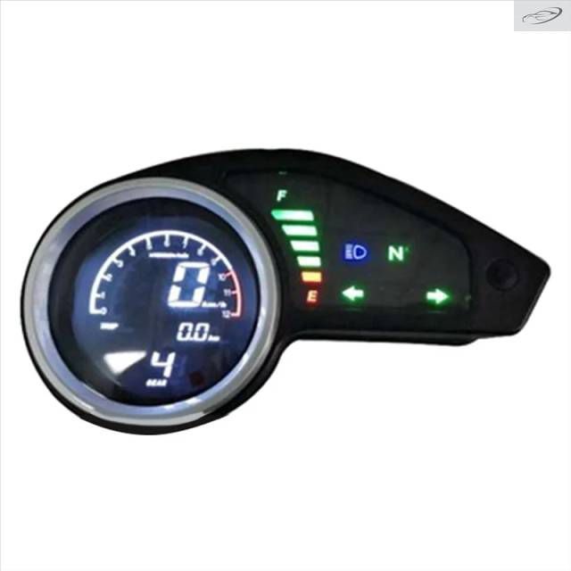 Digital Motorcycle Odometer LCD Meter Speedometer Tachometer Gauges With Night Light 6,916円