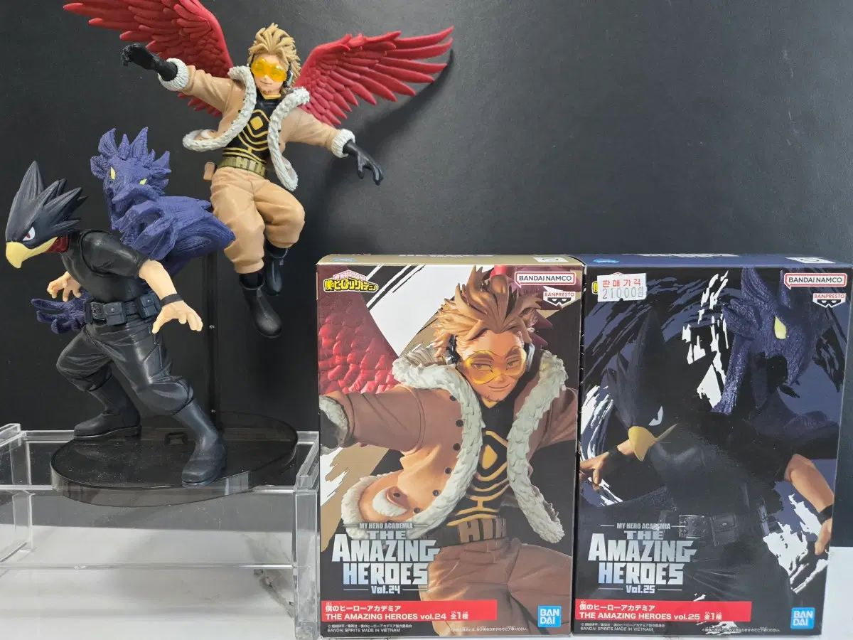 僕のヒーローアカデミア xdinary heroes vol 24 ホークス vol 25 トコヤミ フィギュア 僕のヒーローアカデミア