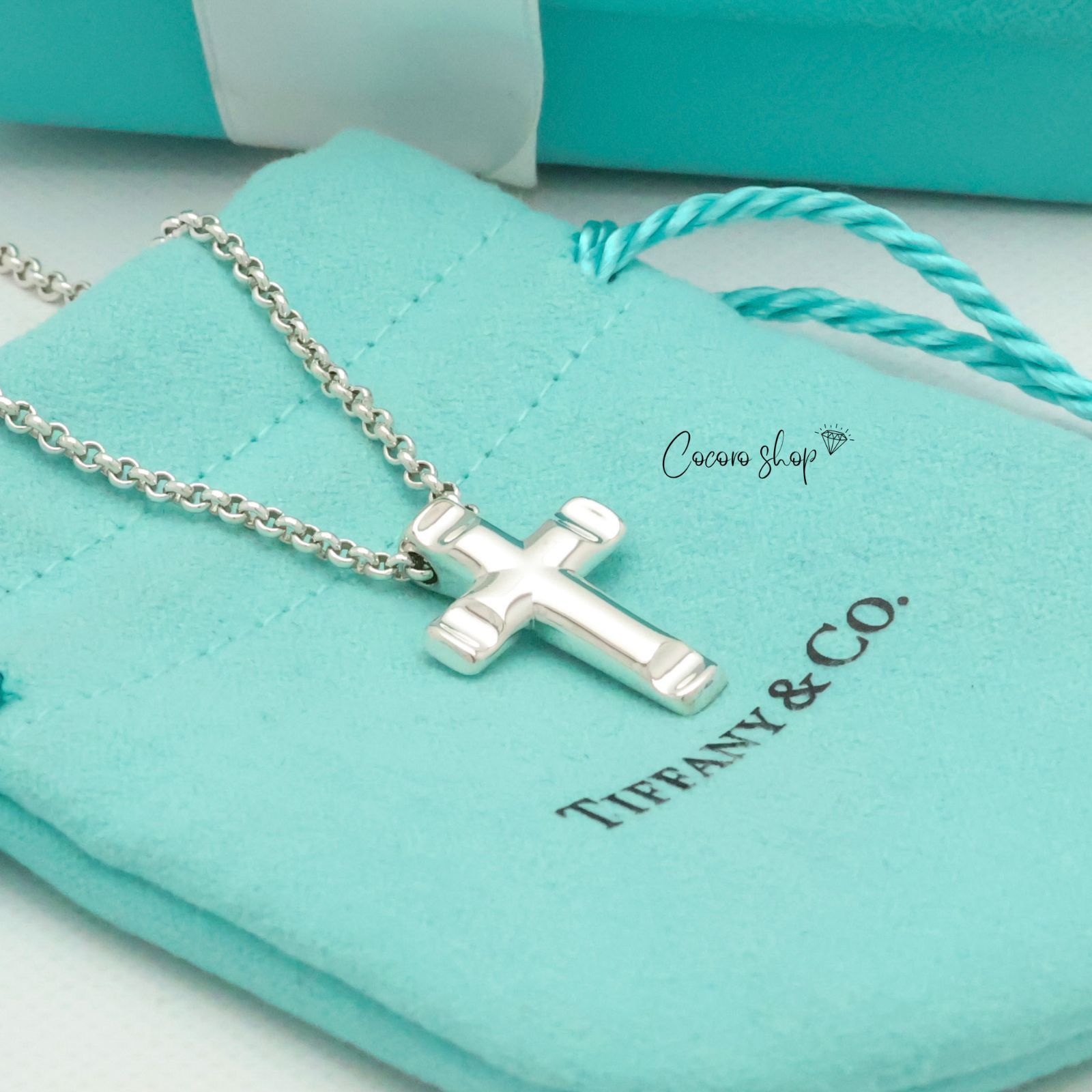 美品】ティファニー TIFFANY&Co. グルーブ クロス パロマピカソ