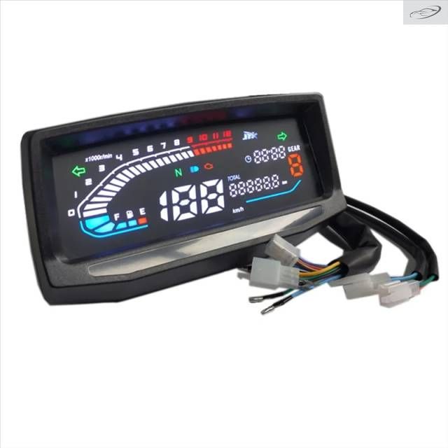 LCD Odometer Digital Meter Honda Gl Pro 160 Hawk Gl145 Gl160 Cb125t LED RPM Speedometer Dashboard Electronics P