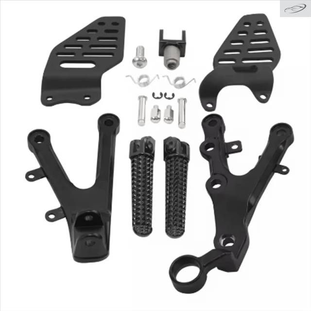 Motorcycle Front Foot Pegs Bracket Assembly Rest Pedal Footrest Footpeg R6 YZF-R6 2006-2016 9,417円
