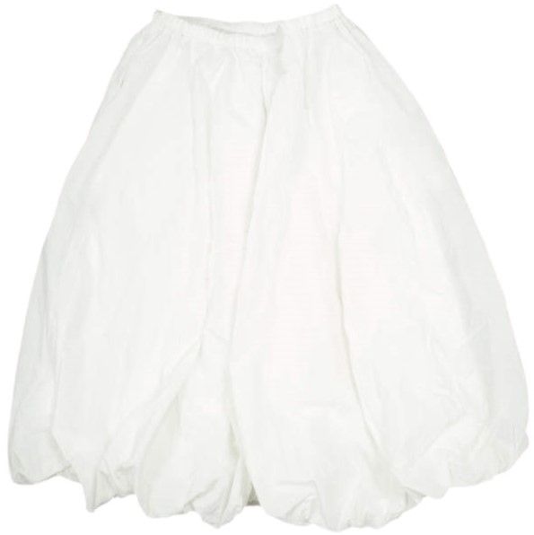 CITYSHOP シティショップ 25SS 日本製 TAFFETA BALLOON SKIRT タフタバルーンスカート 25060042828020 38 ホワイト ボトムス g23738