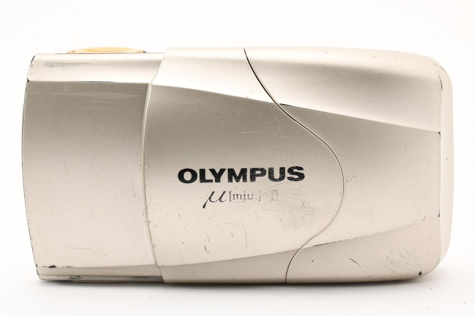 OLYMPUS μ-II ミュー2 mju-II シャッター不動ジャンク 光学良好 通電OK