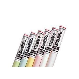 ds-（まとめ） オキナ 全判プロジェクト 788×1091mm 50mm方眼 白 PZ5WH 1パック（2枚巻） 〔×20セット〕