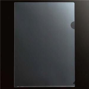 ds-（まとめ） TANOSEE 再生クリアホルダー A4 厚口（0.3mm） クリア 1パック（10枚） 〔×10セット〕