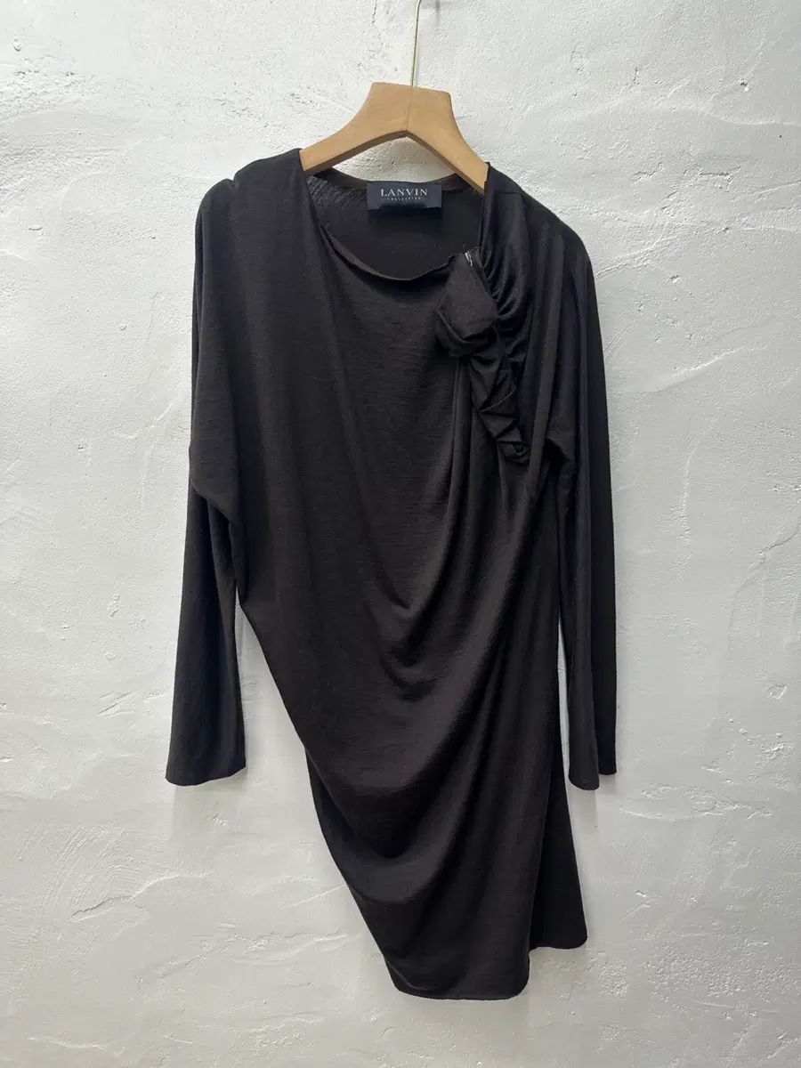 状態良し ランバン(LANVIN) ONE PIECE レディース バーガンディ ブラウン 55-66 11,048円