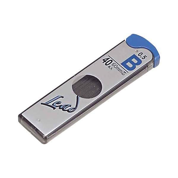 ds-（まとめ） プラチナ プラチナシャープ芯P-LEAD 0.5mm B シン5Q-200A#5 1個（40本） 〔×50セット〕