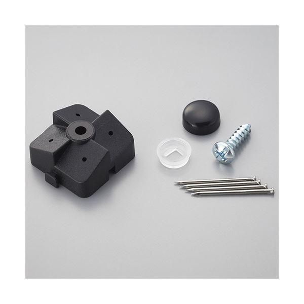 ds-（まとめ） 光 パンチングボードパーツ 石膏ボード用止め具セット 黒 （4組入／パック） PBST-1 1セット（5パック） 〔×5セット〕