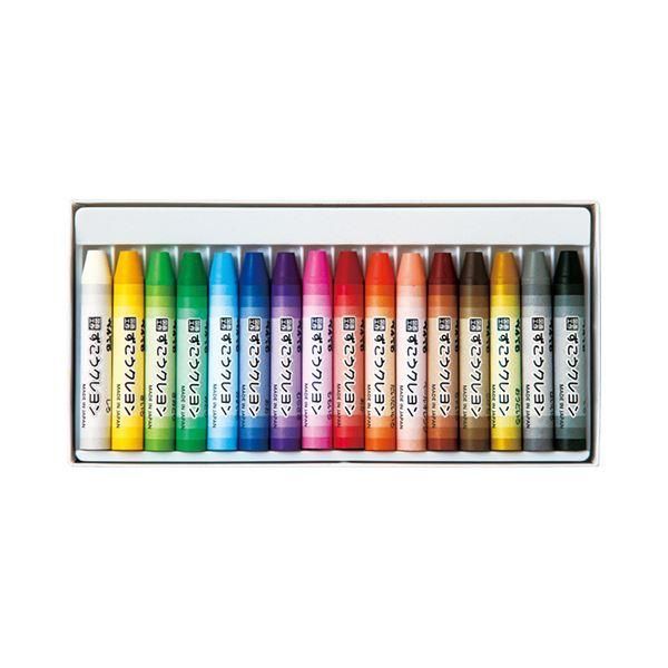 ds-（まとめ） ぺんてる ずこうクレヨン 極太 16色PTCG1-16 1セット 〔×10セット〕