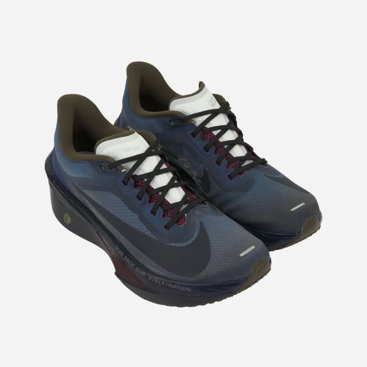 260 NIKE ナイキ ズーム フライ 6 コート ブルー バーガンディ アッシュ 12,231円