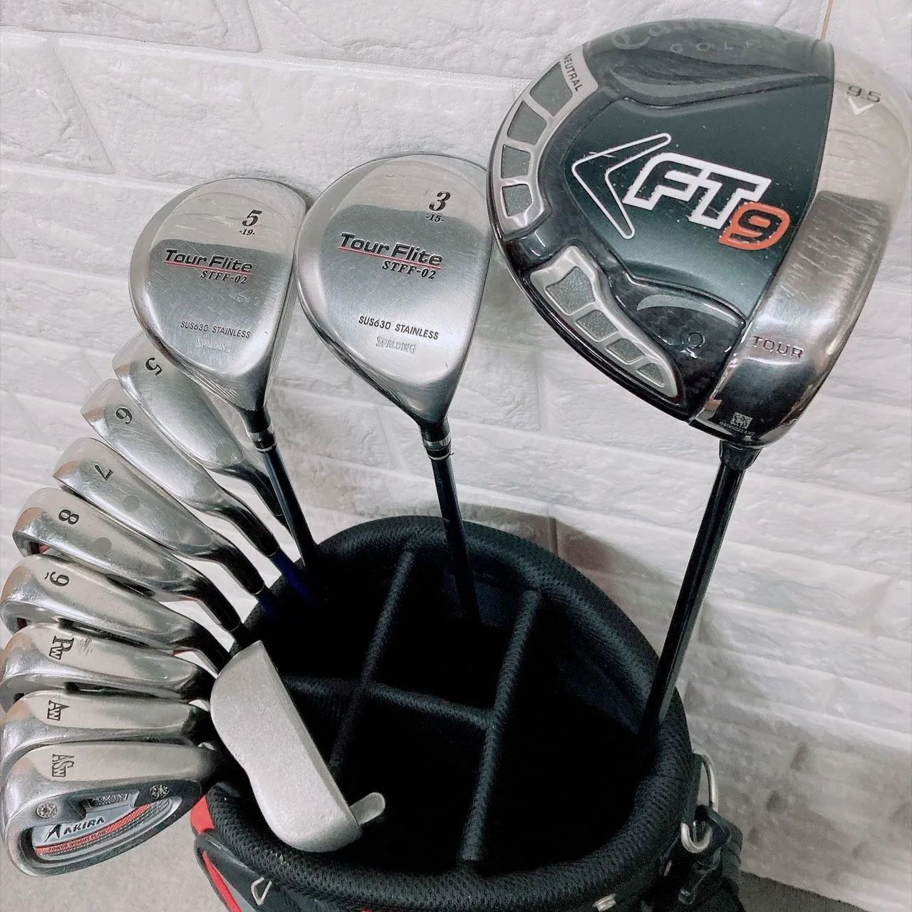 ゴルフクラブ メンズ セット Callaway キャロウェイ AKIRA 12本 初心者 キャディバッグ