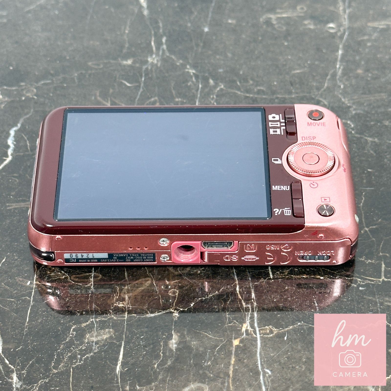美品】Sony Cyber-shot DSC-WX7 ピンク Exmor R 1620万画素 光学5倍