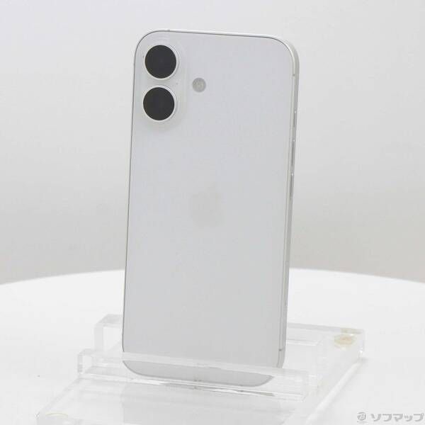 ソフマップ 〔中古品〕 iPhone16 256GB ホワイト MYDX3J／A SIMフリー【348】 77,951円