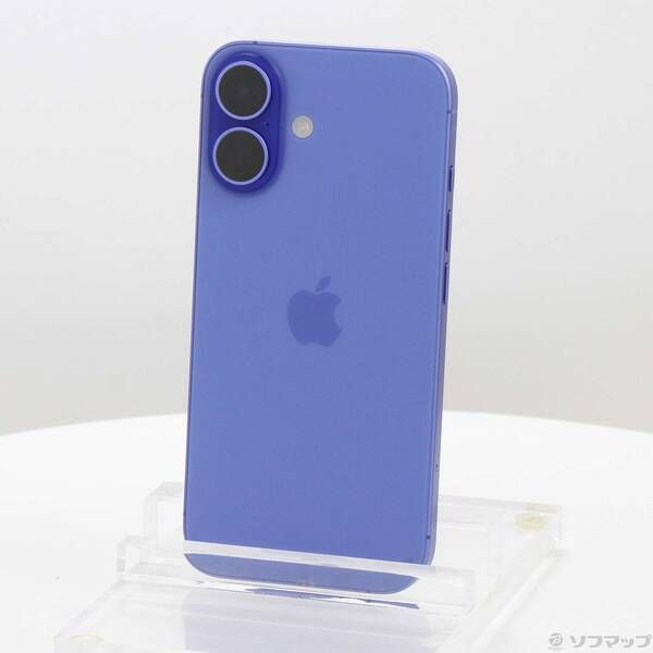 ソフマップ 〔中古品〕 iPhone16 128GB ウルトラマリン MYDU3J／A SIMフリー【348】
