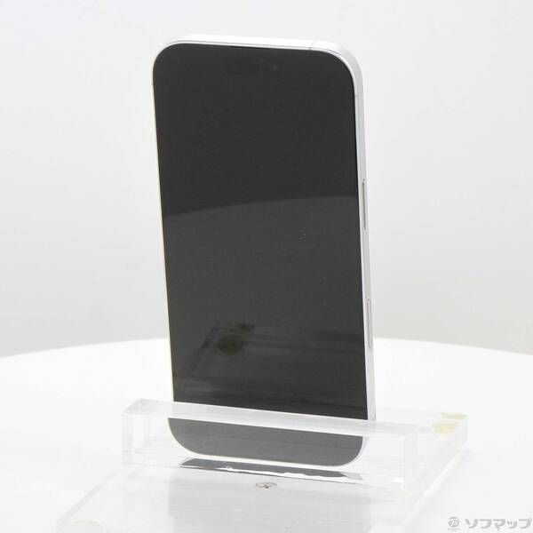 ソフマップ 〔中古品〕 iPhone16 Pro 128GB ホワイトチタニウム MYMW3J／A SIMフリー【348】