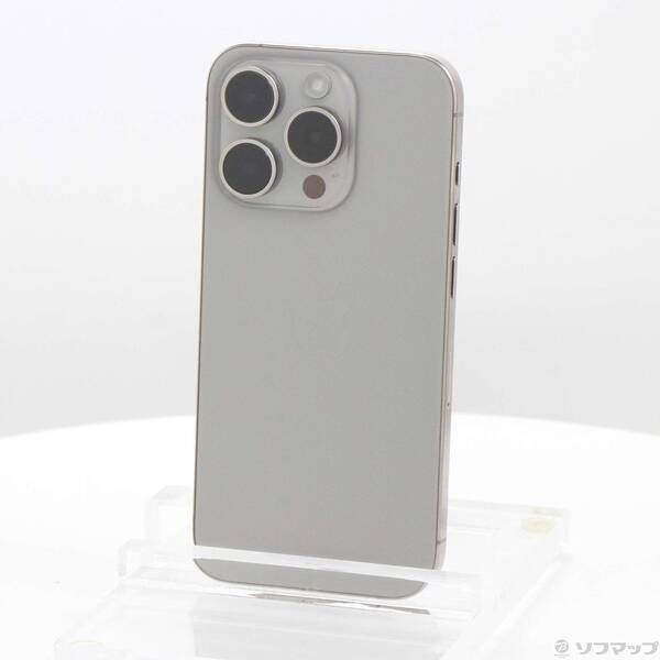 ソフマップ 〔中古品〕 iPhone15 Pro 512GB ナチュラルチタニウム MTUK3J／A SIMフリー【348】
