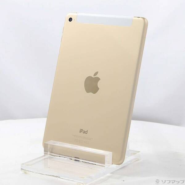 ソフマップ 〔中古品〕 iPad mini 4 128GB ゴールド MK782J／A docomoロック解除SIMフリー【352】