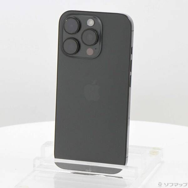 ソフマップ 〔中古品〕 iPhone16 Pro 128GB ブラックチタニウム MYMV3J／A SIMフリー【198】