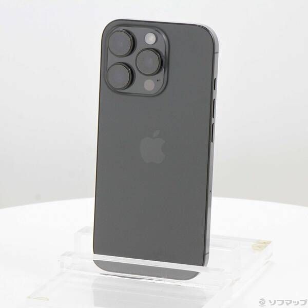 ソフマップ 〔中古品〕 iPhone16 Pro 256GB ブラックチタニウム MYN03J／A SIMフリー【258】
