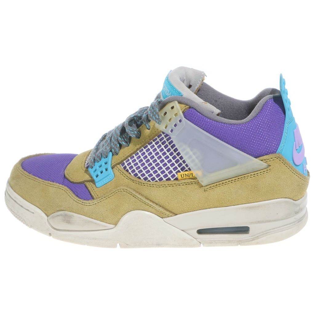 NIKE (ナイキ) AIR JORDAN 4 SP DESERT MOSS エアジョーダン4 デザートモス スウェードハイカットスニーカー マルチカラー US9.5/27.5cm DJ5718-300
