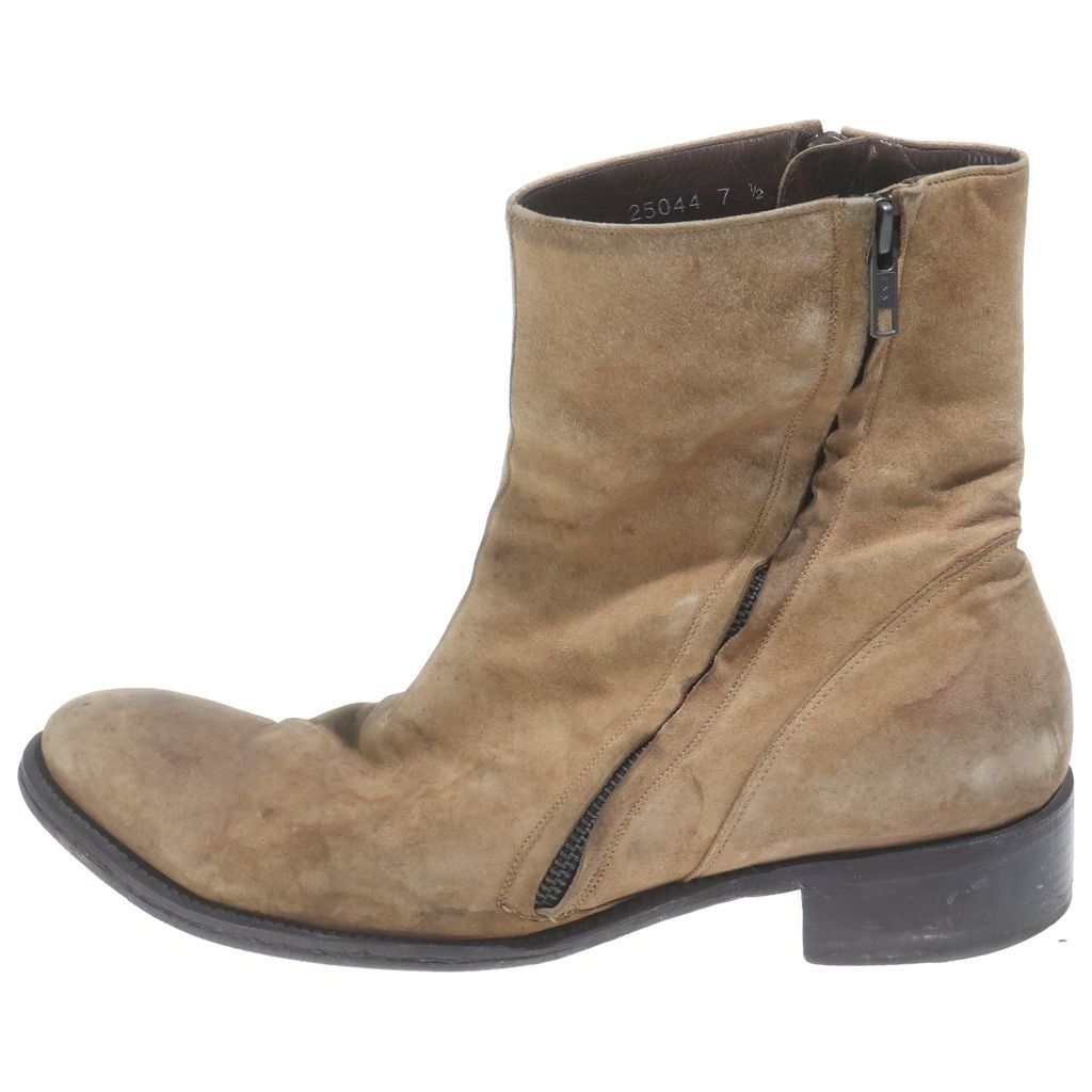PREMIATA UOMO (プレミアータウォモ) CURB ZIP BOOTS カーブ ジップアップ ブーツ ベージュ 25044