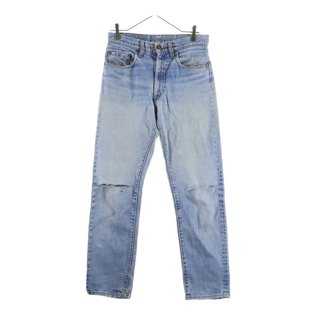 Levi's (リーバイス) 70s 505 66後期 ボタン裏刻印5 スモールe 均等V ジップフライ デニムパンツ インディゴ