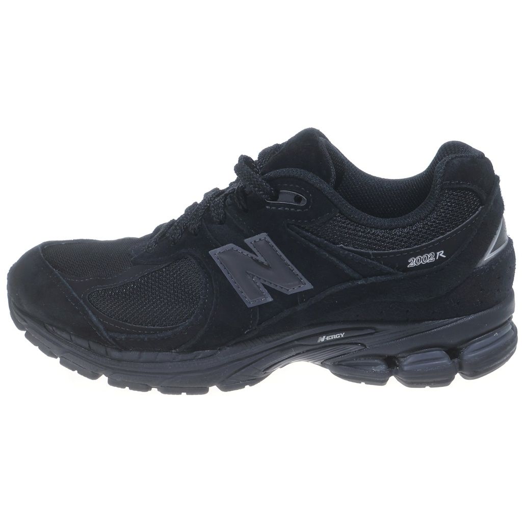 New Balance (ニューバランス) U200278J スウェード メッシュ ローカットスニーカー ブラック US8.5/26.5cm