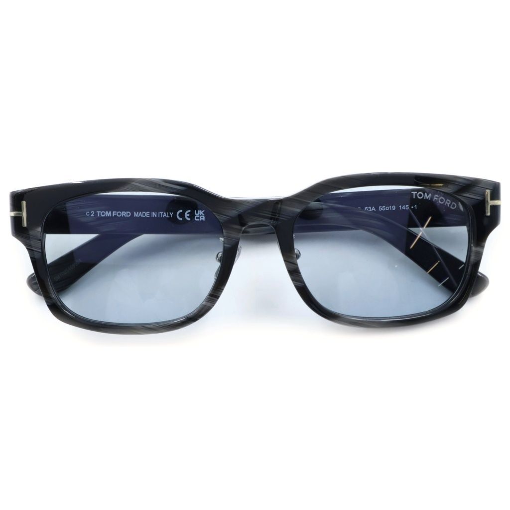 TOM FORD (トムフォード) TF1232-D アジアンフィット スクエアフレーム カラーレンズ サングラス メガネ ブラック/グレー 21,368円