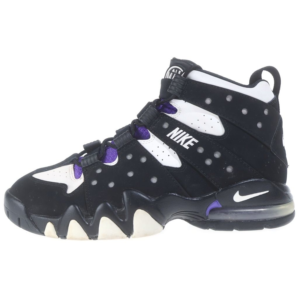 NIKE (ナイキ) 【観賞用】 2015 Air Max2 CB '94 Charles Barkley エアマックス チャールズ バークレー ハイカットスニーカー ブラック US9.5/27.5cm 305440‐006
