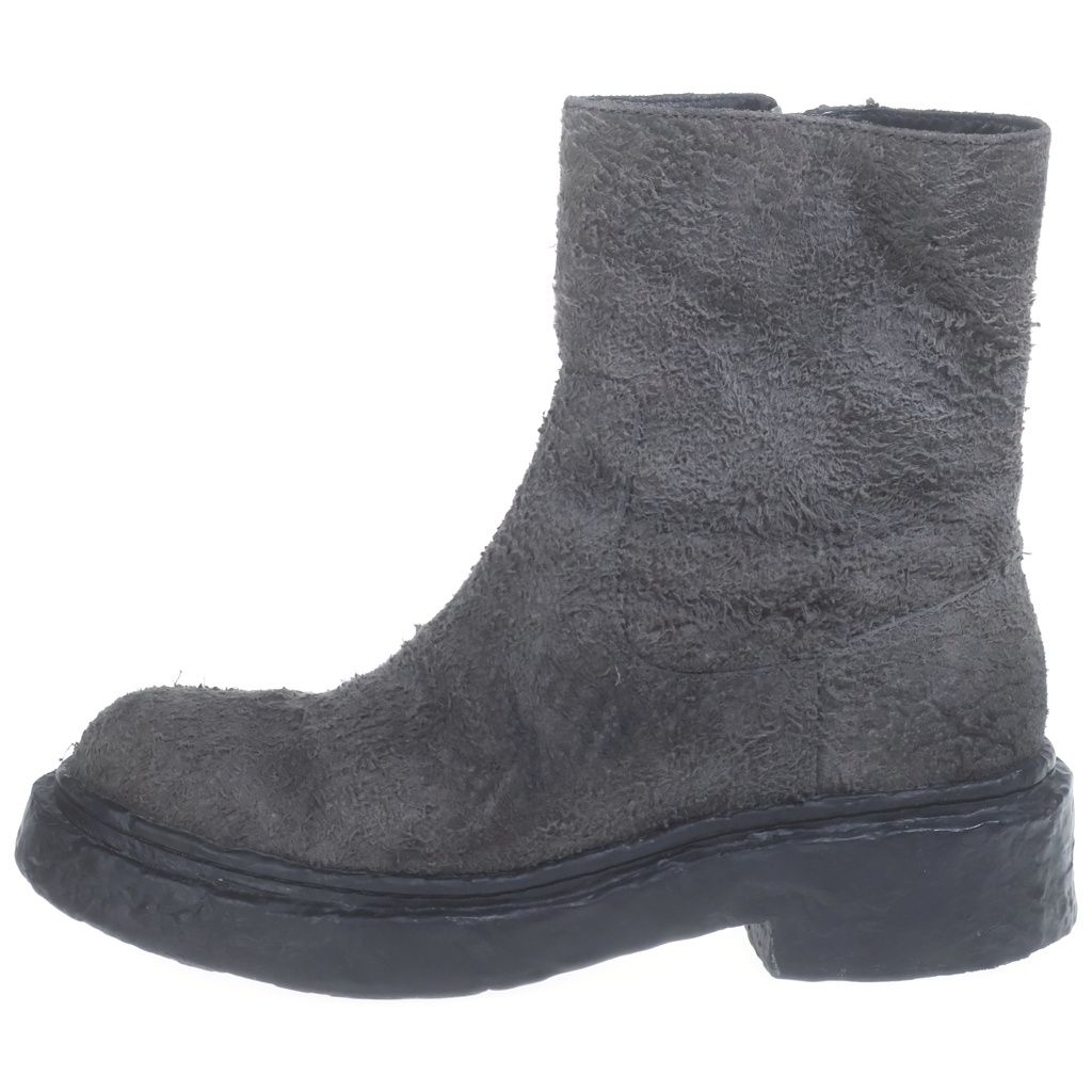 CAMPER (カンペール) Vamonos バモンス ヌバックレザー サイドジップ ロングブーツ グレー A700012-009
