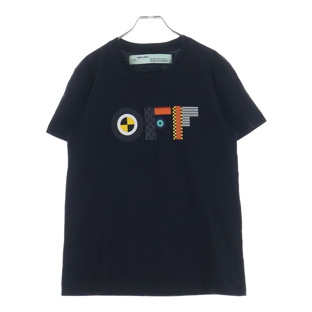 OFF-WHITE (オフホワイト) 18AW OFF T-Shirt 半袖Tシャツ ブラック OWAA049E18B07039 11,068円